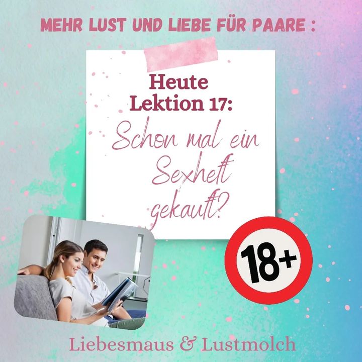 📕📕📕
Schon mal ein Sexheft gekauft?
Manche machen es verstohlen..... - Befree Tantra Shop