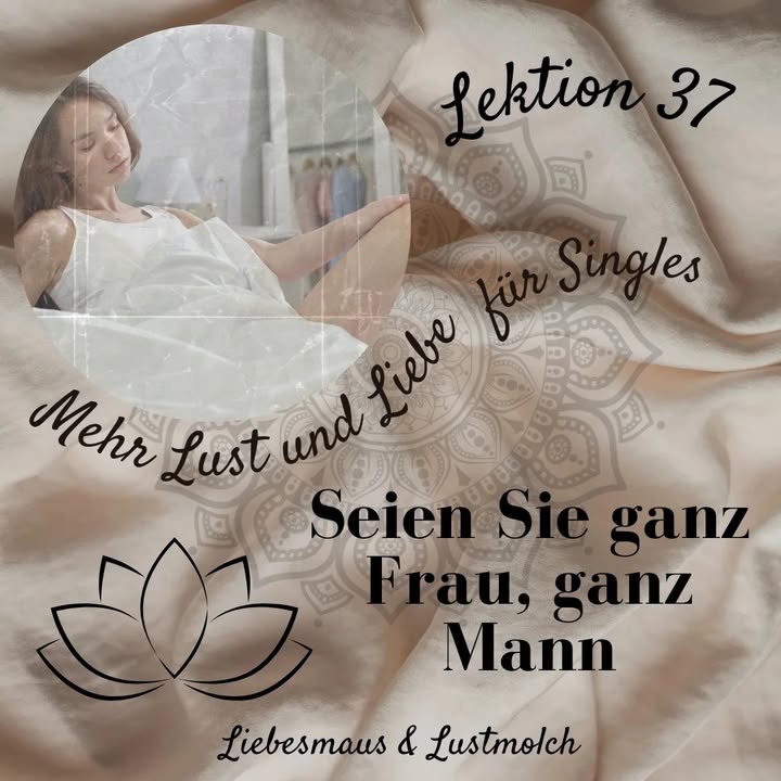 Seien Sie ganz Frau, ganz Mann
Wenn Sie bis jetzt alle Lustmolch ..... - Befree Tantra Shop