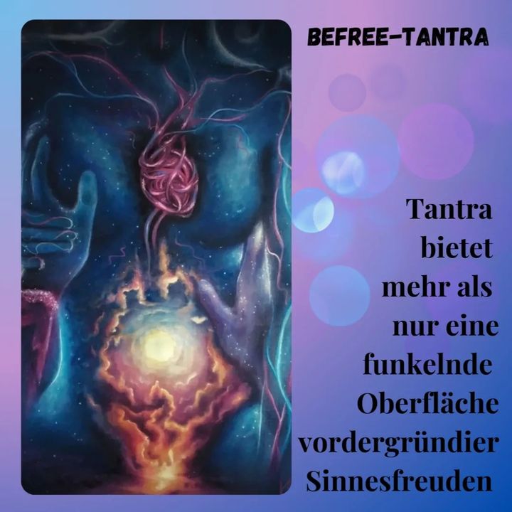 Tantra kann wie ein Gebet "heruntergeleiert" werden oder aber zur..... - Befree Tantra Shop